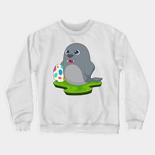 Seal Easter Easter egg Crewneck Sweatshirt